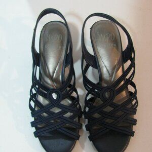 MPO Erin Sandals 7 1/2 Medium Memory Foam Stretch Straps Comfort